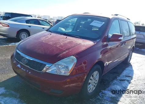 2012 Kia Sedona Lx from USA, damaged, VIN KNDMG4C70C6432652